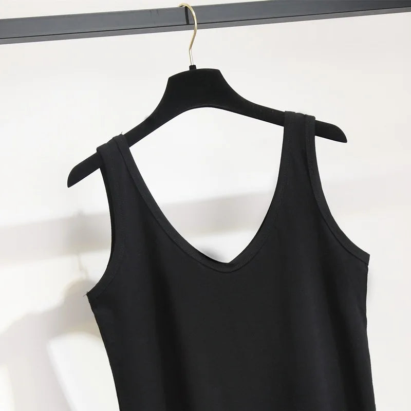 Womens Plus Size Tank Top Compression Base Layer