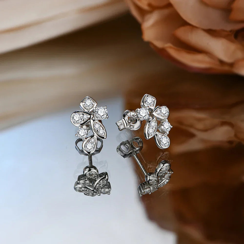 New Arrivals Moissanite Diamond 925 Sterling Silver Stud