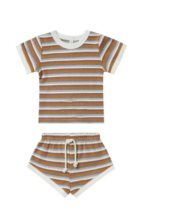 0-2Yrs Summer Striped Clothes For Newborn Baby Causal