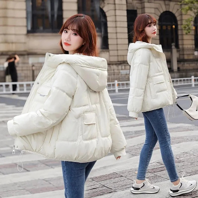 2023 New Winter Jacket Women's Parkas Thicken Overcoat