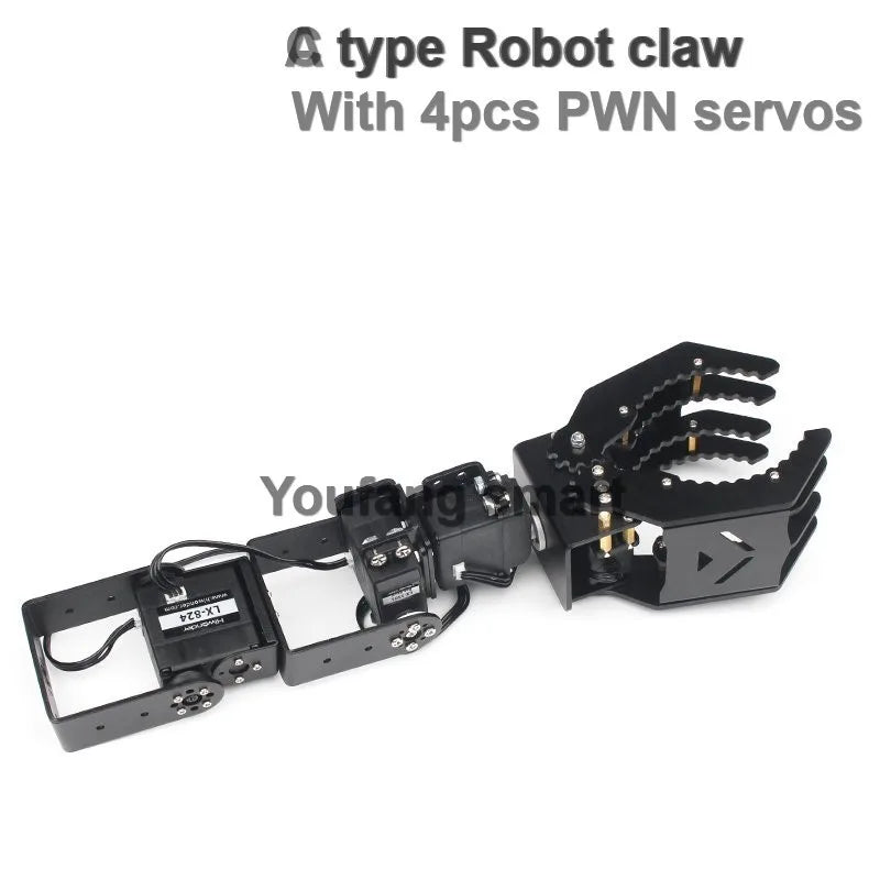 4 dof Robot Claw Clamp PWN/BUS Servo 500g