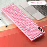 Pink Keyboard and Mouse Set 2 in 1