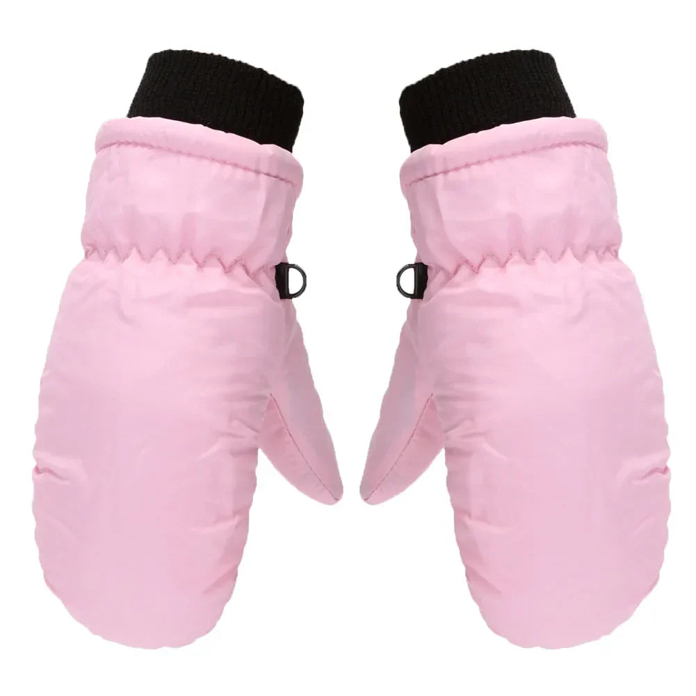 Children Gloves Windproof SML Size Gloves Winter Warm
