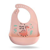 Waterproof Baby Bibs Baby Stuff Cute Cartoon Dinosaur