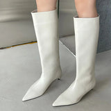 New Brown High Modern Boots For Women Female