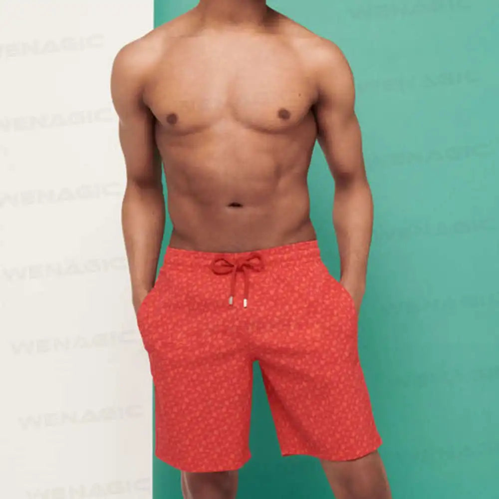 New Summer Men Swimwear Swim Trunks Beach Board