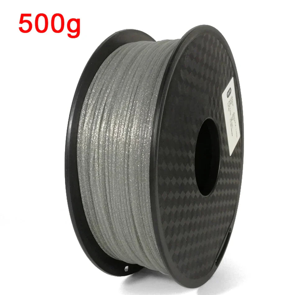 3D Printer Filament PLA 1.75mm Glittering Shining Rainbow