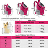 Portable Dog Carry Pack Travel Breathable Pet Dog