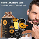 1Set Men Beard Grooming Kit Mustache Beard Hair