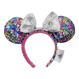 Disney Mickey Mouse Ear Headband Green Mermaid Hair