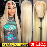 13x6 HD Transparent 613 Blonde Lace Frontal Human