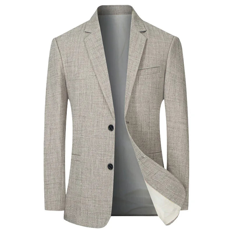 New Men's Suit Jacket Thin Blazers Spring Autumn