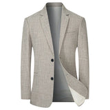 New Men's Suit Jacket Thin Blazers Spring Autumn