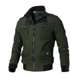 Bomber Jacket Men Casual Windbreaker Jacket Coat Men