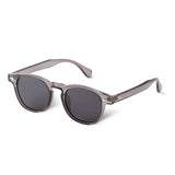 Retro Square Polarized Sunglasses Men Fashion Rivets Driving