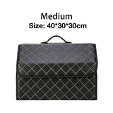 Folding Car Storage Box Large Capacity Auto Trunk