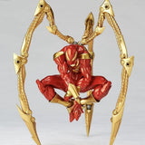 New Kaiyodo Iron Spiderman Ation Figurine Amazing Yamaguchi