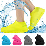 6 Colors Silicone Waterproof Shoe Covers Reusable Rain