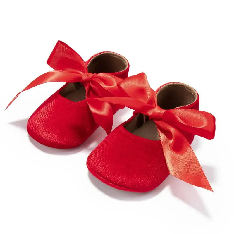 Baby Girl Princess Shoes Toddler Non-slip Flat Soft-sole