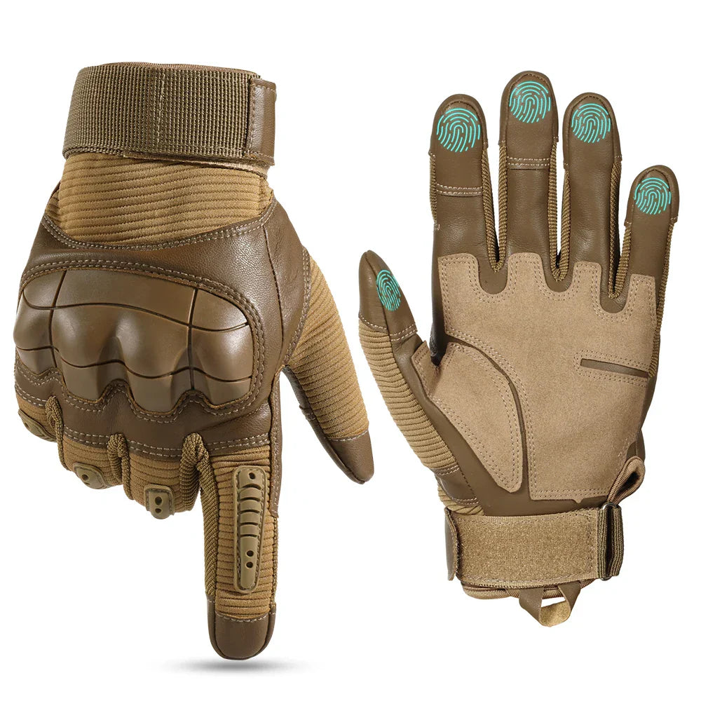 Full Finger Tactical Army Gloves Military Paintball Shooting