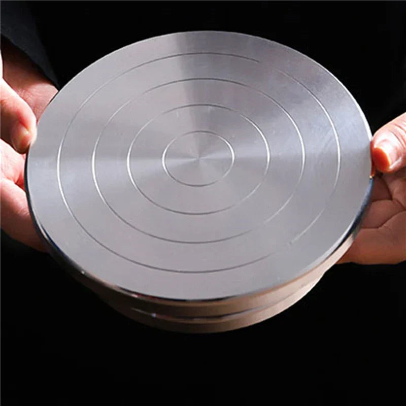 Double Face Use Aluminum Alloy Turntable For Ceramic