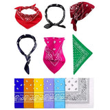 Fashion Bandana Kerchief Head Square Scarves Print Handkerchief