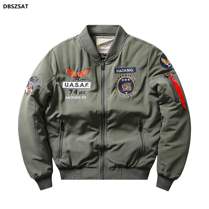 Bomber Jacket Ma1 Air Force Pilot Casual New