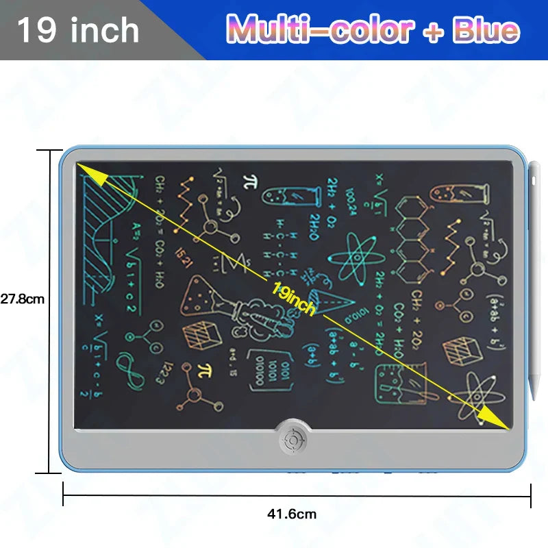 6.5/8.5/10/12/16/19In LCD Drawing Board Writing Tablet Digit Magic