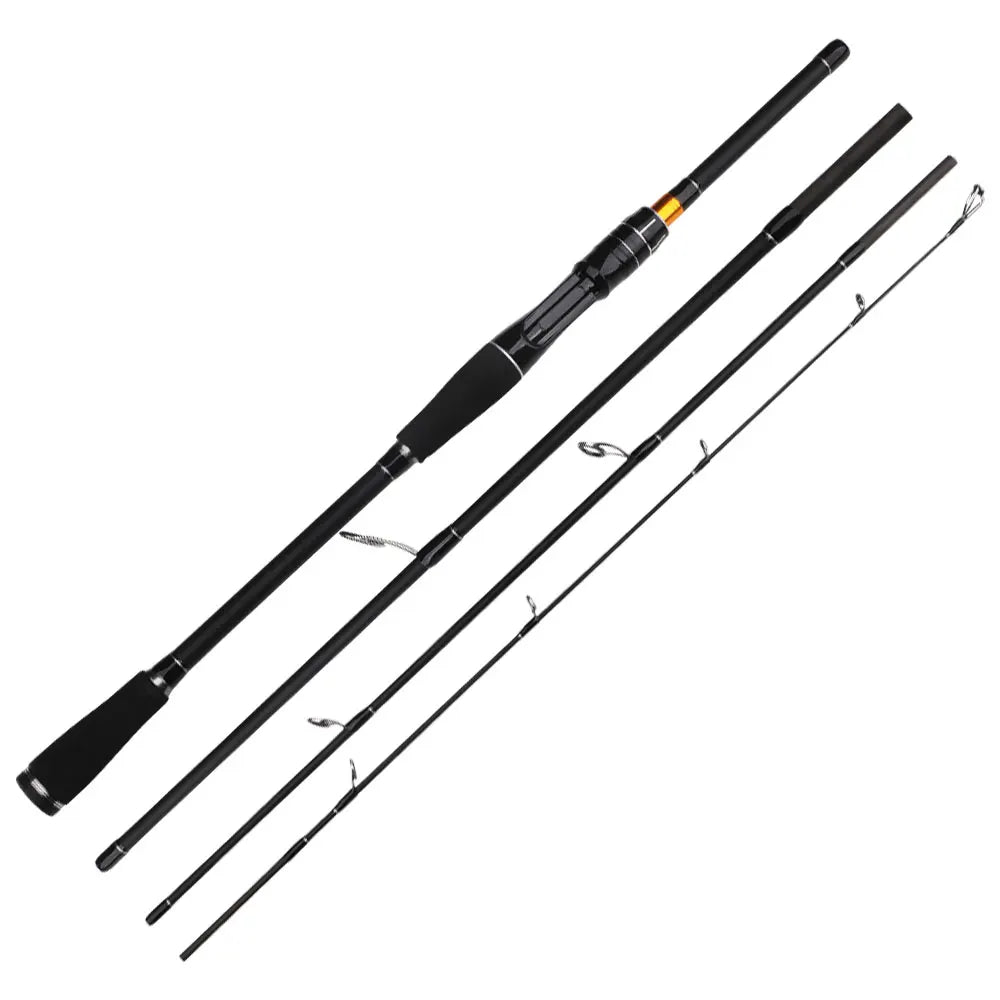 4-section Fishing Rod Travel Rod Carbon Portable Fishing