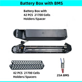 70 pcs 18650 cells Ebike Battery Box 36v