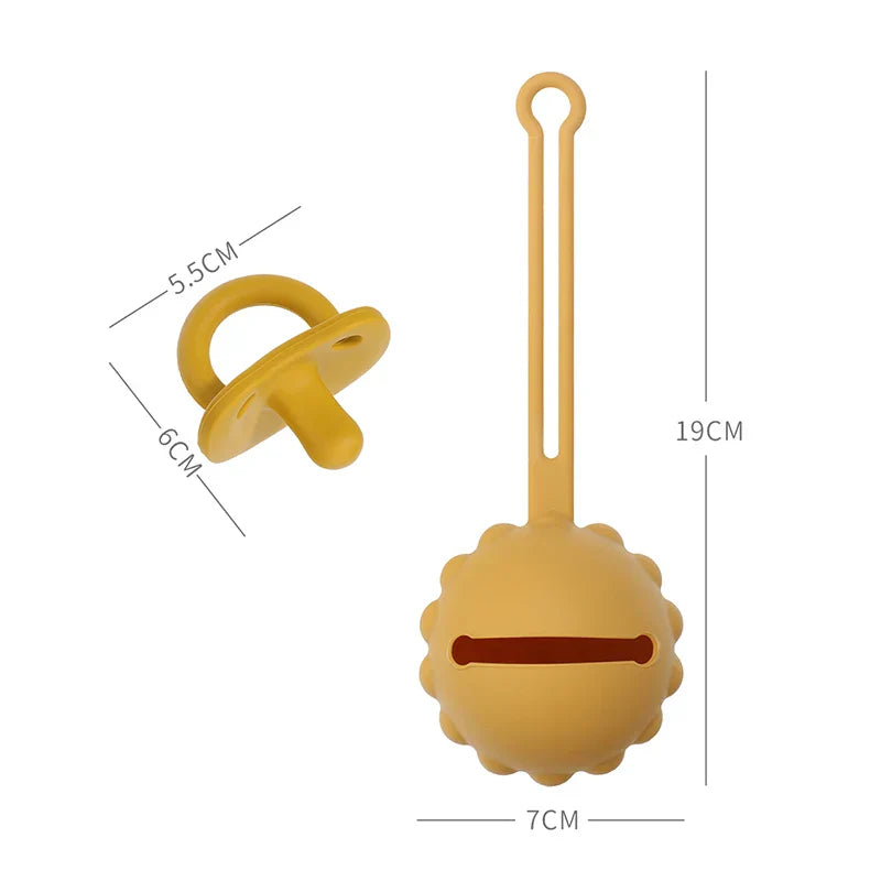 Food Grade Baby Soft Silicone Pacifier Bag Silicone