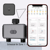 WiFi Bluetooth-compatible 2 Outlet Garden Water Timer Wireless