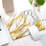 Marble Nordic Style Small Mouse Pad Computer Laptop