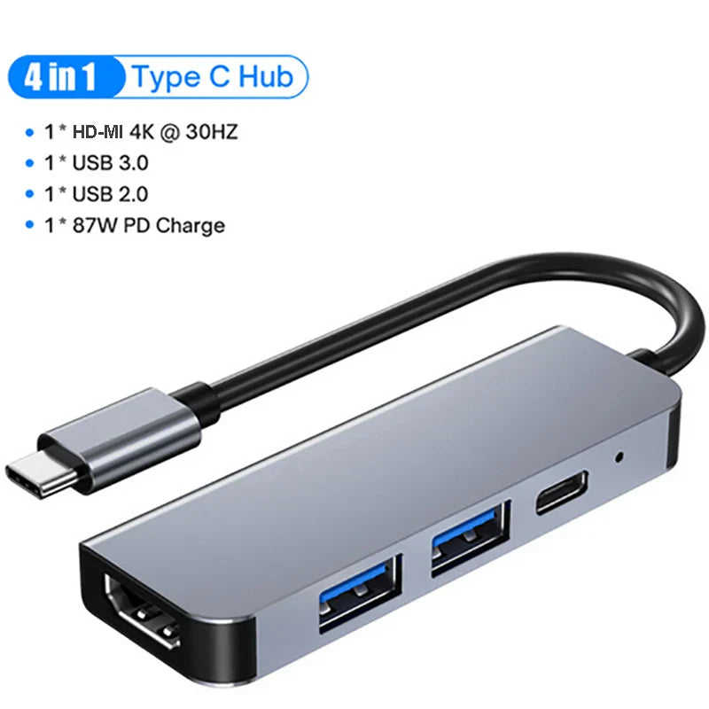 M.2 SSD HUB Dock Station USB HUB with