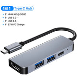 M.2 SSD HUB Dock Station USB HUB with