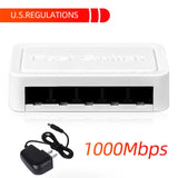 10/100 / 1000Mbps Mini Gigabit Network Switch 5