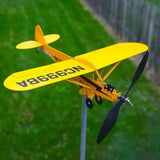 Creative Weather Vane Wind Direction Compass Pipe Airplane