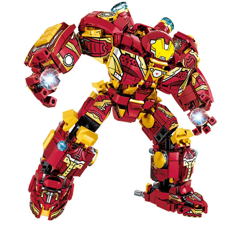 Superheroes Mecha Building Blocks Toys for Boys Super