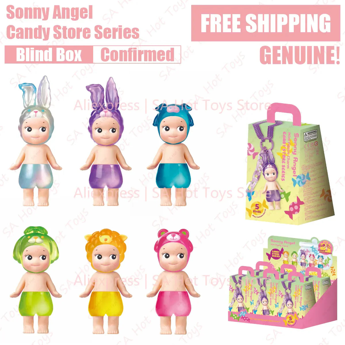 Sonny Angel Candy Store Series Candy Animal Blind