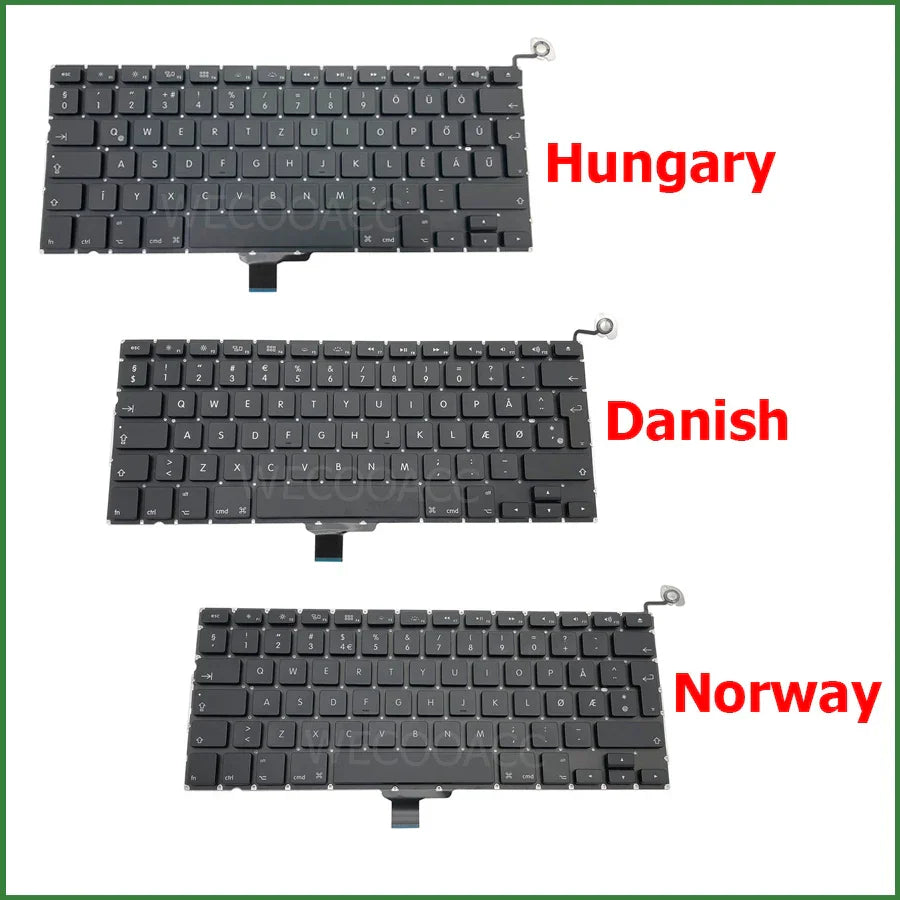 New Replacement Keyboard For Macbook Pro 13" A1278