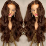 Body Wave Brown Glueless 13x6 HD Lace Frontal