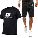 Motorcycles GasGas Summer Men's Sportswear Shorts Set Short