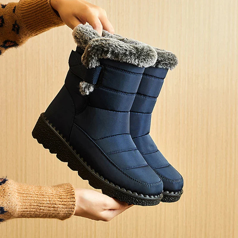 Waterproof Winter Boots for Women 2023 New Faux