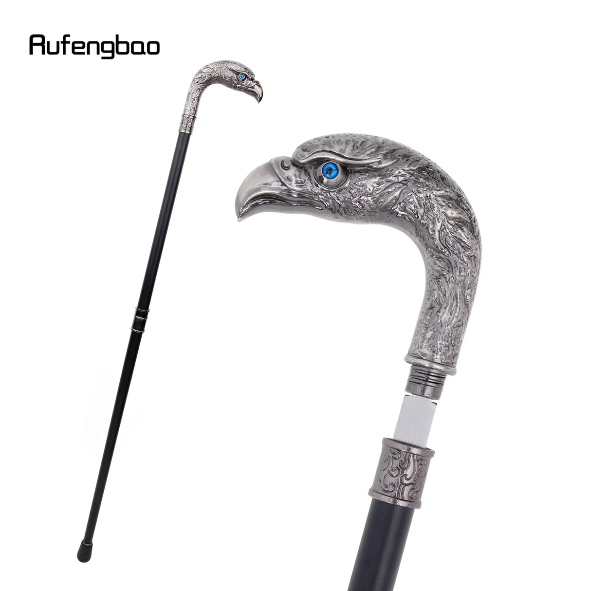 Long Head Eagle Walking Stick with Hidden Plate