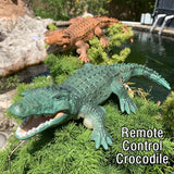 Realistic RC Crocodile Pool Lake Toys Kids Waterproof