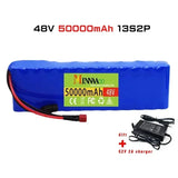 48V 60Ah High Capacity 13S2P 18650 Li-ion Battery