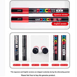 Japan Posca Marker Pen Set Non-Toxic Utilies Escolares