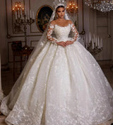 Haute Couture Gorgeous The Bride Dress With Long