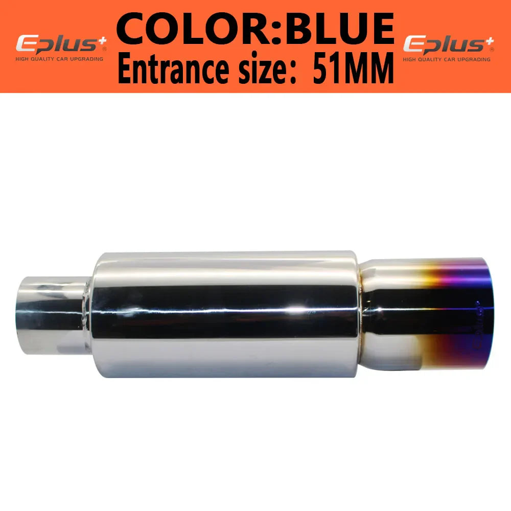 EPLUS Car exhaust pipe muffler Tail Pipe Universal