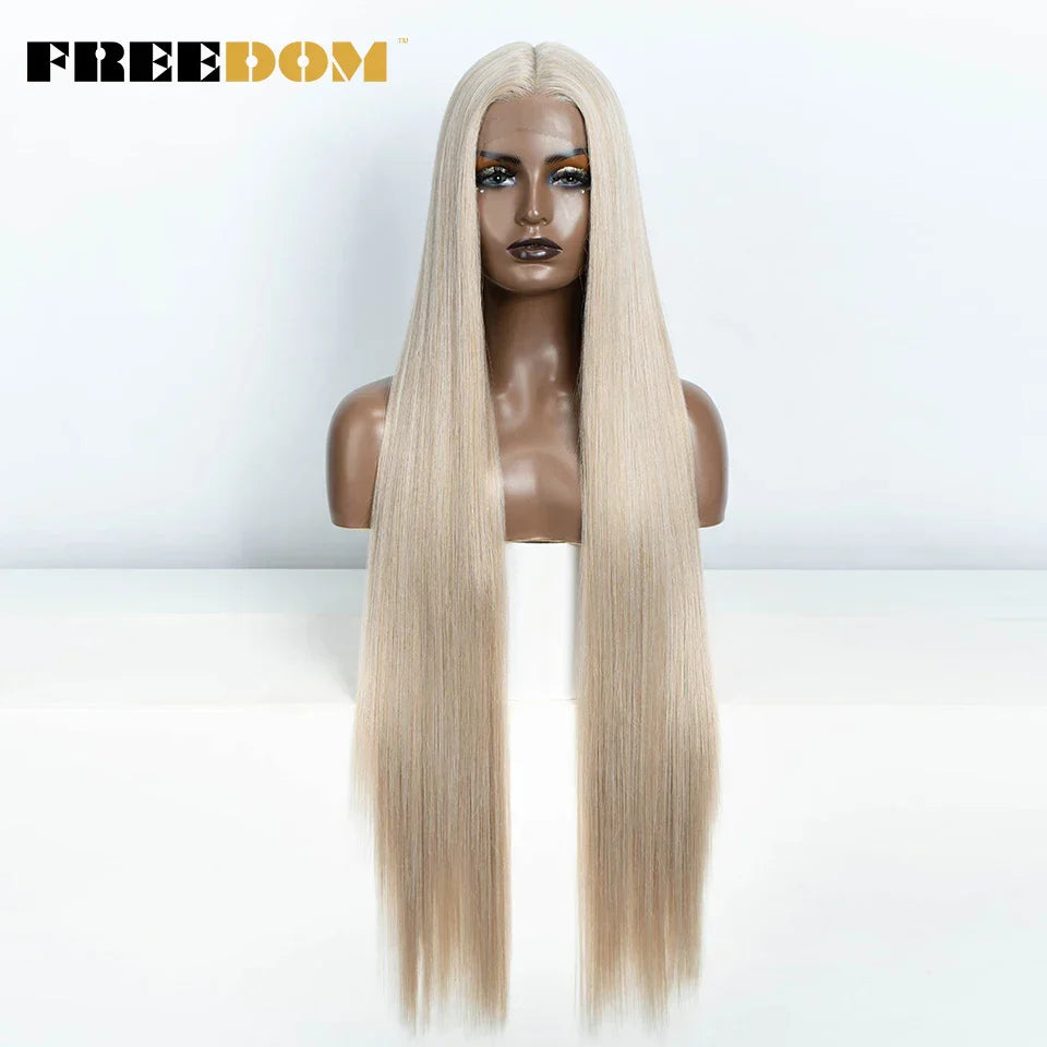 FREEDOM Synthetic Lace Frontal Wig For Women 38